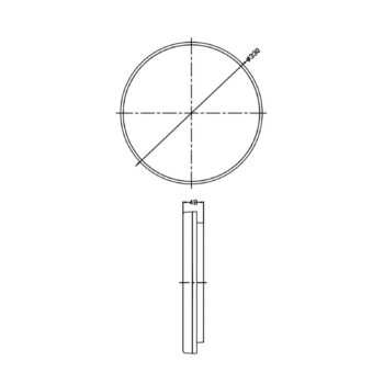 Altais Motion LED vonkajšie stropné svietidlo, 25 W, Ø 33 cm