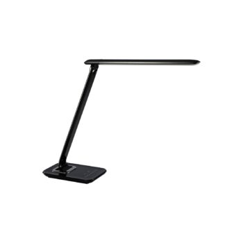 Aluminor Bob LED stolná lampa CCT stmievateľná čierna