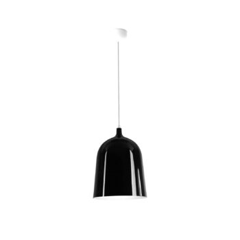 Aluminor Bottle závesné svietidlo, Ø 20 cm, čierne/biele