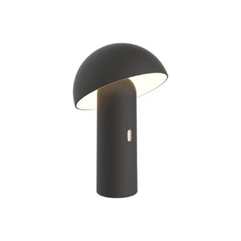 Aluminor Capsule Stolová LED lampa, mobilná, čierna