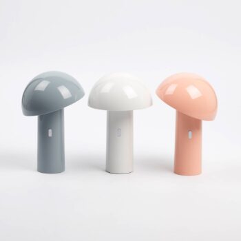 Aluminor Capsule stolná LED lampa, mobilná, ružová