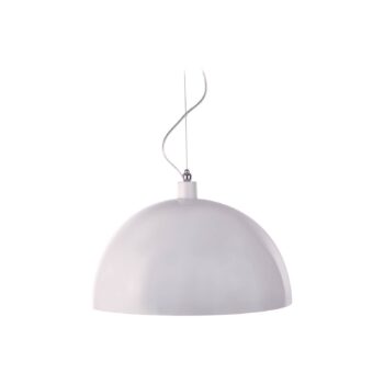 Aluminor Dome závesné svietidlo, Ø 50 cm, biela