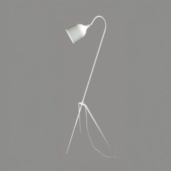 Aluminor Fifty stojacia lampa, biela
