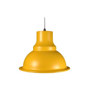 Aluminor Loft závesné svietidlo, Ø 39 cm, žlté