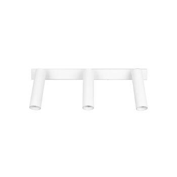 Ambala LED stropné bodové svietidlo, 3 svetlá, biele, kov, CCT,