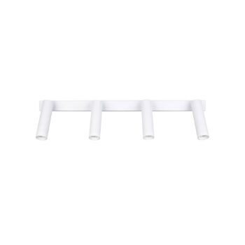 Ambala LED stropné bodové svietidlo, 4 svetlá, biele, kov, CCT,
