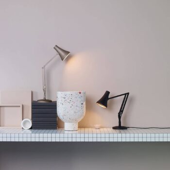 Anglepoise 90 Mini Mini stolná LED lampa, čierna