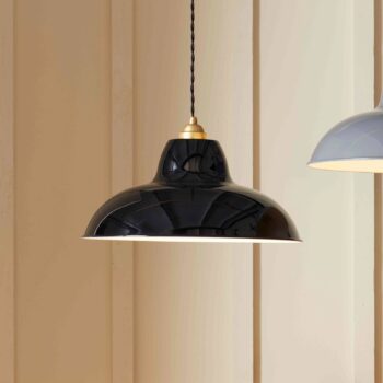 Anglepoise Original 1227 Brass Midi Wide čierna