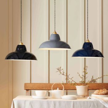 Anglepoise Original 1227 Brass Midi Wide čierna