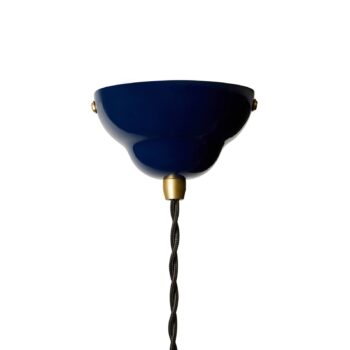 Anglepoise Original 1227 Brass Midi Wide modrá