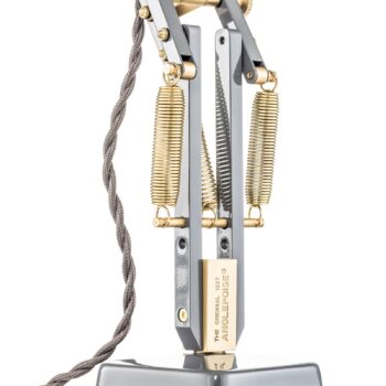 Anglepoise Original 1227 Brass stolná lampa sivá