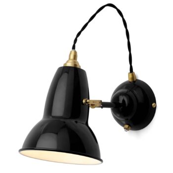 Anglepoise Original 1227 Brass svietidlo čierne