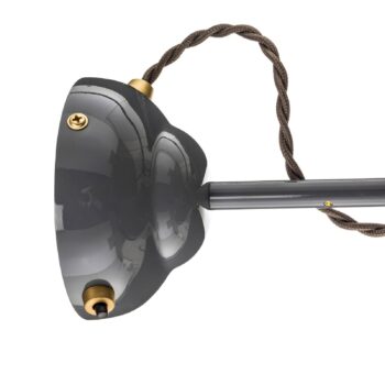 Anglepoise Original 1227 Mosadzné nástenné svietidlo sivé