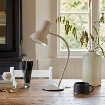 Anglepoise Type 75 Mini stolná lampa, čierno-sivá