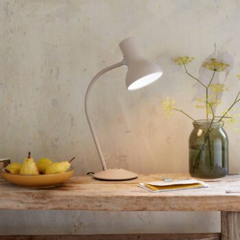 Anglepoise Type 75 Mini stolná lampa, čierno-sivá