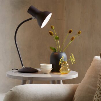 Anglepoise Type 75 Mini stolná lampa, hnedo-čierna