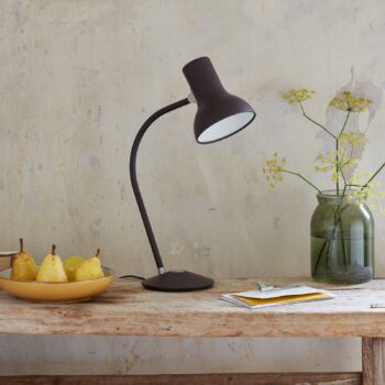 Anglepoise Type 75 Mini stolná lampa, hnedo-čierna