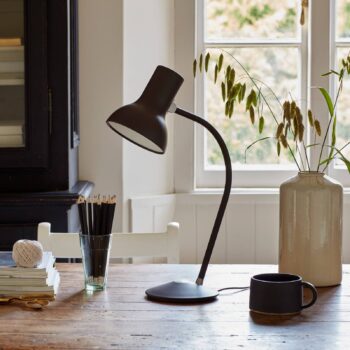 Anglepoise Type 75 Mini stolná lampa, hnedo-čierna