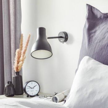 Anglepoise Type 75 nástenné svietidlo čierne