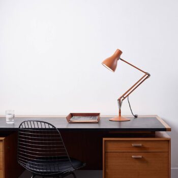 Anglepoise Type 75 stolná Margaret Howell hrdza