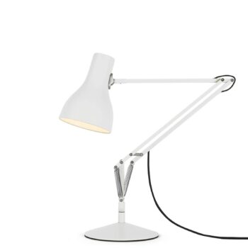 Anglepoise Type 75 stolná lampa alpská biela