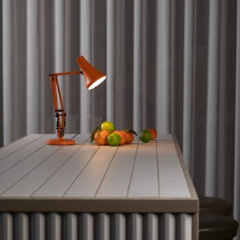 Anglepoise stolová LED lampa 90 MINI MINI VIVID, oranžová, USB