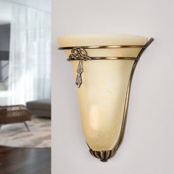 Anticky pôsobiace nástenné svietidlo Ascana