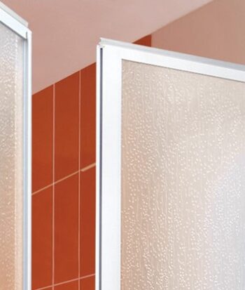 Aquatek - LUX B2 80 - Sprchové dvere dvojkrídlové 76 - 81, výplň plast - voda LUXB280-20