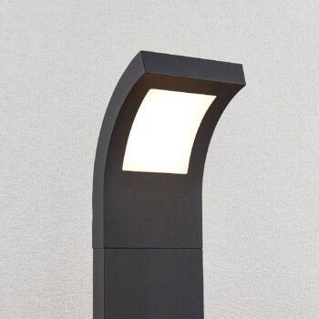 Arcchio Advik LED projektor, 100 cm, antracitová farba, kov, IP65