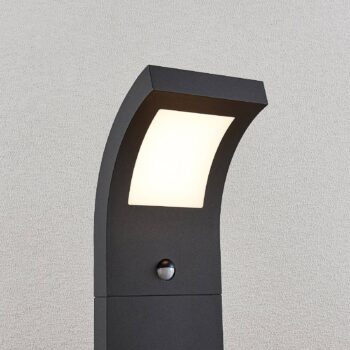 Arcchio Advik LED projektor, 100 cm, antracitový, senzor, IP54