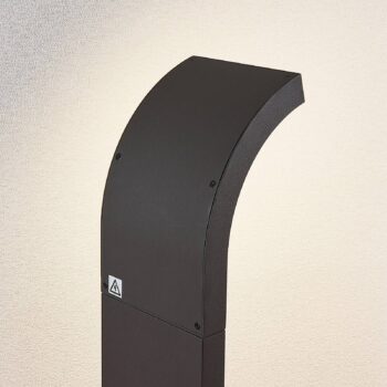 Arcchio Advik LED projektor, 100 cm, antracitový, senzor, IP54