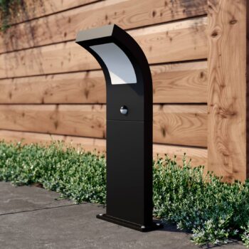 Arcchio Advik chodníkové LED svetlo, 60 cm, antracit, senzor, IP54