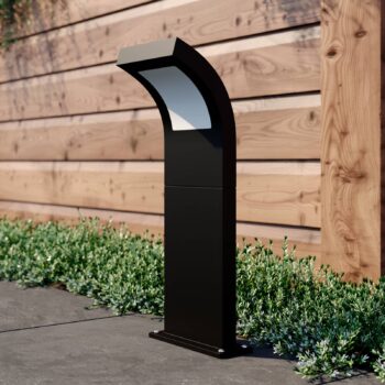 Arcchio Advik chodníkové LED svetlo, IP65, 60 cm, antracitová farba, kov