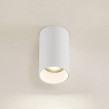 Arcchio Downlight Brinja, biela, kov, Ø 6 cm, okrúhla, GU10