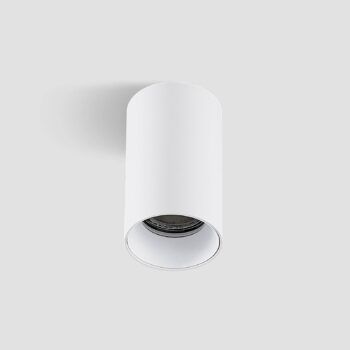 Arcchio Downlight Brinja, biela, kov, Ø 6 cm, okrúhla, GU10