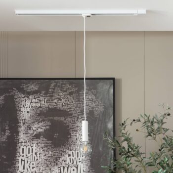 Arcchio Ejona závesné svietidlo biele E27 4/15cm