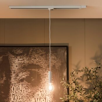 Arcchio Ejona závesné svietidlo biele E27 4/15cm