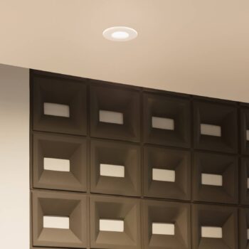 Arcchio Elmon LED vstavané svietidlo, IP65, biele