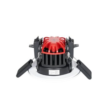 Arcchio Elmon LED vstavané svietidlo, IP65, biele