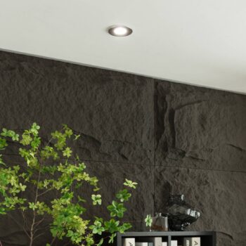 Arcchio Elmon LED vstavané svietidlo, IP65, chróm