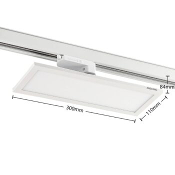 Arcchio Hairis 3-fázový LED panel biely 4000 K