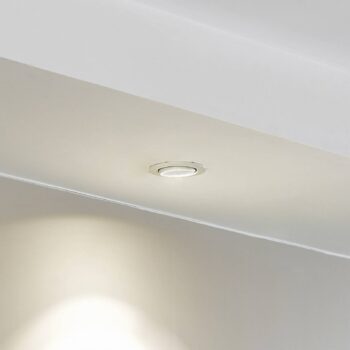 Arcchio Harcos LED stropné svietidlo, biele, Ø 11 cm, 4 000 K