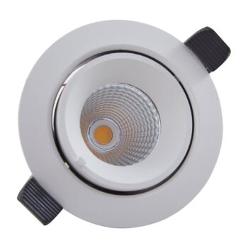 Arcchio Harcos LED stropné svietidlo, biele, Ø 11 cm, 4 000 K