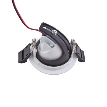 Arcchio Harcos LED stropné svietidlo, biele, Ø 8 cm, 4 000 K