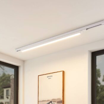 Arcchio Harlow LED koľajnicové svetlo, biele, 109 cm, 3 000 K