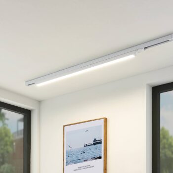 Arcchio Harlow LED koľajnicové svetlo, biele, 109 cm, 4 000 K