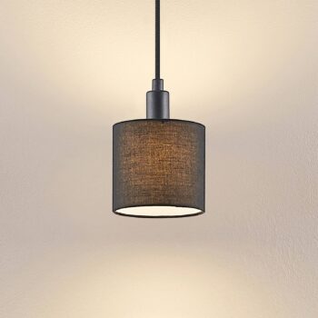 Arcchio Heleni závesná lampa čierna 12cm