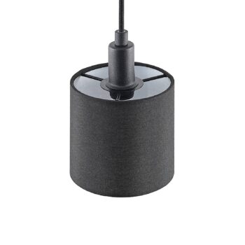 Arcchio Heleni závesná lampa čierna 12cm