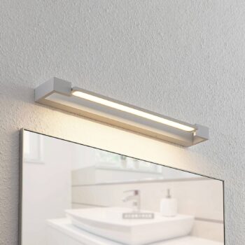 Arcchio LED nástenné svetlo Jora, 60 cm, biele, otočné, IP44