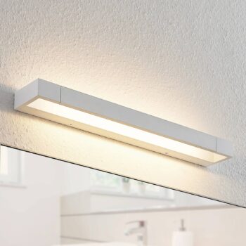 Arcchio LED nástenné svetlo Jora, 60 cm, biele, otočné, IP44